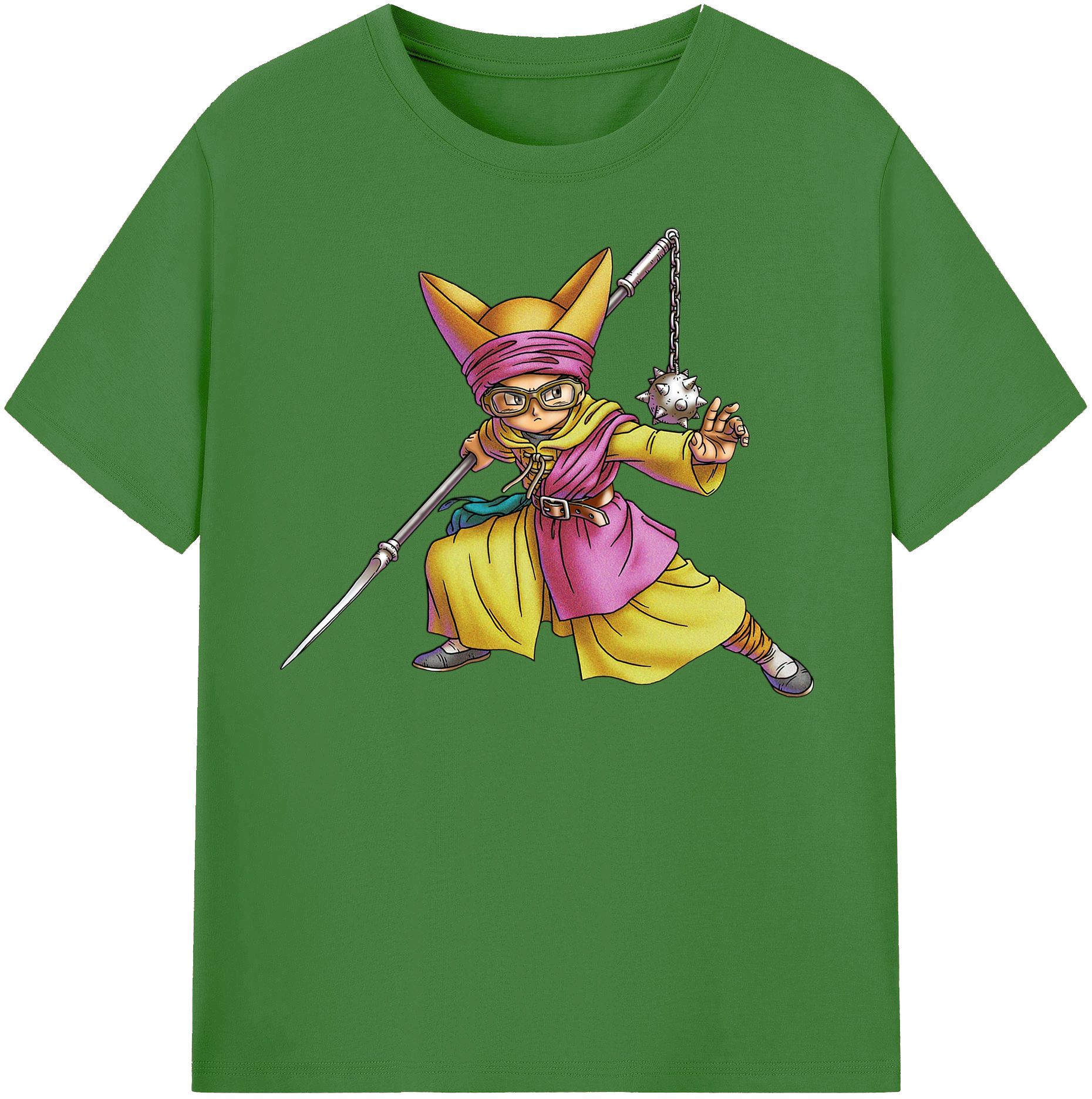 （画像用） ドラゴンクエスト Doragon Kuesuto Dragon Quest レディースカジュアルプリントTシャツ（綿100％）